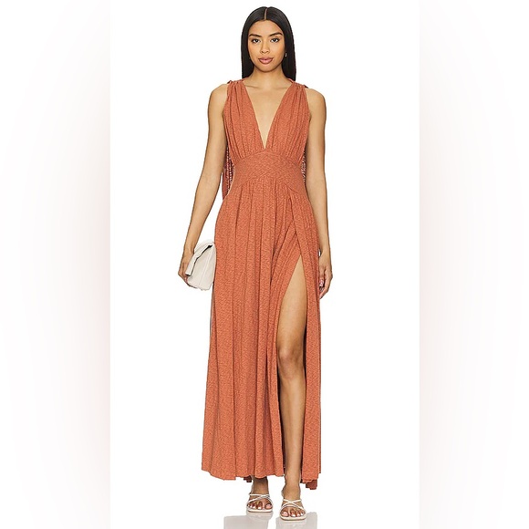 Free People Dresses & Skirts - Free People $128 REVOLVE Selena Maxi Dress in Chutney XL